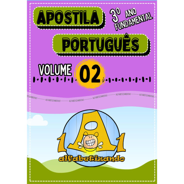 APOSTILA MENSAL DE PORTUGUÊS - VOLUME 02 - 424 páginas