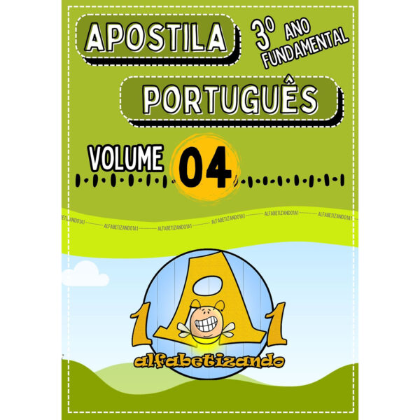 APOSTILA MENSAL DE PORTUGUÊS - VOL 04 - 253 páginas