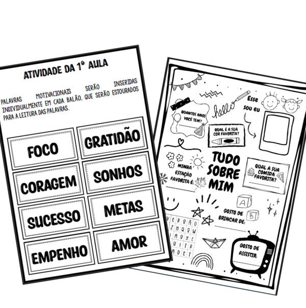3º ano Fundamental - Dinâmica de Volta às Aulas - Ditado Estourado - Image 2