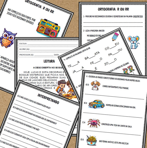 3º ano Fundamental - Ortografia - R ou RR - Image 2