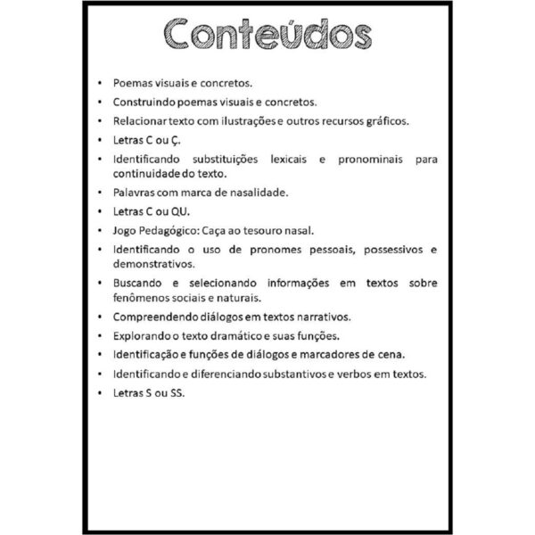 APOSTILA MENSAL DE PORTUGUÊS - VOLUME 08 - 460 páginas - Image 2