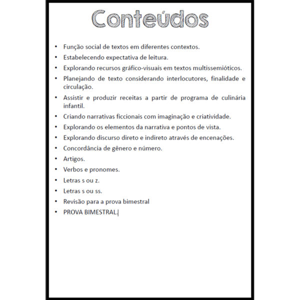 APOSTILA MENSAL DE PORTUGUÊS - VOLUME 09 - 558 páginas - Image 2